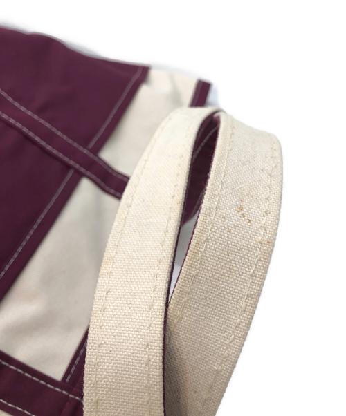 L.L.Bean（エルエルビーン）L.L.Bean (エルエルビーン) カスコベイトート ホワイト×パープルの古着・服飾アイテム