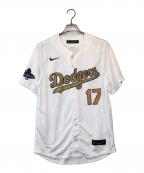 NIKEナイキ）の古着「ゴールドコレクションリミテッドジャージー」｜ホワイト