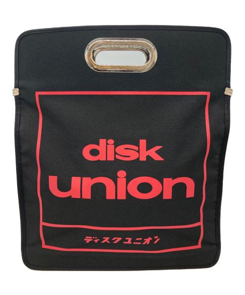PORTER（ポーター）PORTER (ポーター) DISK UNION (ディスクユニオン) キャリングバッグEPレコードバッグ ブラックの古着・服飾アイテム