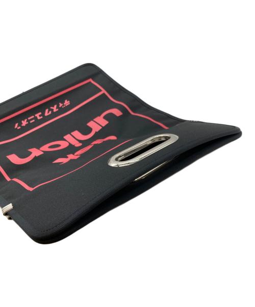 PORTER（ポーター）PORTER (ポーター) DISK UNION (ディスクユニオン) キャリングバッグEPレコードバッグ ブラックの古着・服飾アイテム