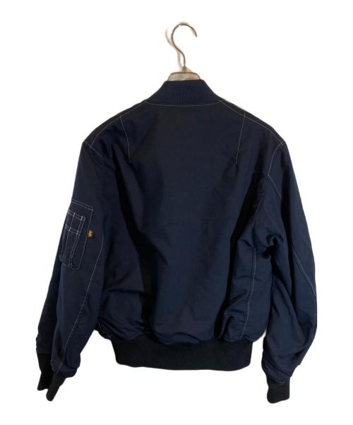 N.HOOLYWOOD（エヌ ハリウッド）N.HOOLYWOOD (エヌ ハリウッド) ALPHA (アルファ) リバーシブルMA-1 ネイビー サイズ:不明の古着・服飾アイテム