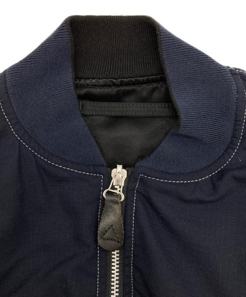 N.HOOLYWOOD（エヌ ハリウッド）N.HOOLYWOOD (エヌ ハリウッド) ALPHA (アルファ) リバーシブルMA-1 ネイビー サイズ:不明の古着・服飾アイテム