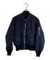 N.HOOLYWOOD（エヌ ハリウッド）の古着「リバーシブルMA-1」｜ネイビー