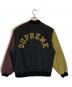 Supreme (シュプリーム) Champion (チャンピオン) Color Blocked Jacket グリーン×ブラウン サイズ:SIZE M：17000円