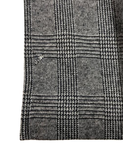 Yohji Yamamoto pour homme（ヨウジヤマモト プールオム）Yohji Yamamoto pour homme (ヨウジヤマモト プールオム) JQ GLENCHECK LONG JACKET ブラック サイズ:SIZE 3の古着・服飾アイテム