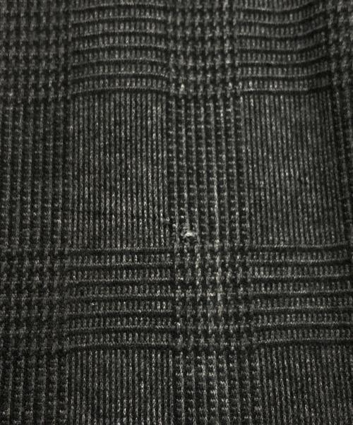 Yohji Yamamoto pour homme（ヨウジヤマモト プールオム）Yohji Yamamoto pour homme (ヨウジヤマモト プールオム) JQ GLENCHECK LONG JACKET ブラック サイズ:SIZE 3の古着・服飾アイテム