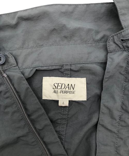 SEDAN ALL-PURPOSE（セダンオールパーパス）SEDAN ALL-PURPOSE (セダンオールパーパス) Big Light Jacket グレー サイズ:SIZE Lの古着・服飾アイテム