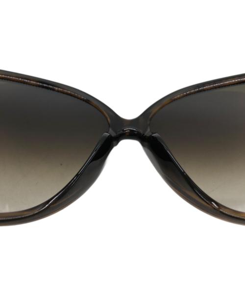 GUCCI（グッチ）GUCCI (グッチ) アジアンフィットサングラス ブラウンの古着・服飾アイテム