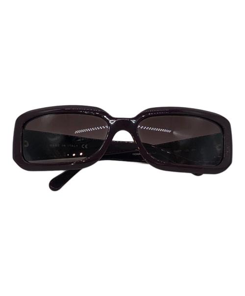 CHANEL（シャネル）CHANEL (シャネル) ヒールリボンカメリアココマークサングラス パープル サイズ:59□17の古着・服飾アイテム