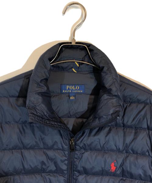 POLO RALPH LAUREN（ポロ・ラルフローレン）POLO RALPH LAUREN (ポロ・ラルフローレン) ダウンジャケット ネイビー サイズ:SIZE Mの古着・服飾アイテム