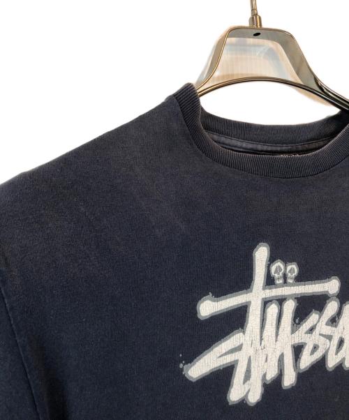 OLD STUSSY（オールドステューシー）old stussy (オールドステューシー) Tシャツ ネイビー サイズ:Mediumの古着・服飾アイテム