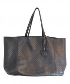 BOTTEGA VENETAボッテガベネタ）の古着「レザートートバッグ」｜ブラック