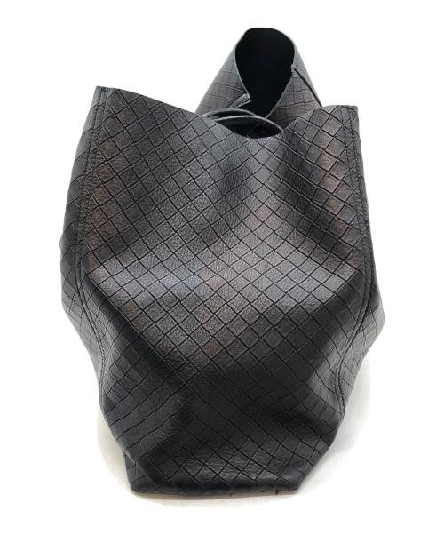 BOTTEGA VENETA（ボッテガベネタ）BOTTEGA VENETA (ボッテガベネタ) レザートートバッグ ブラック サイズ:下記参照の古着・服飾アイテム