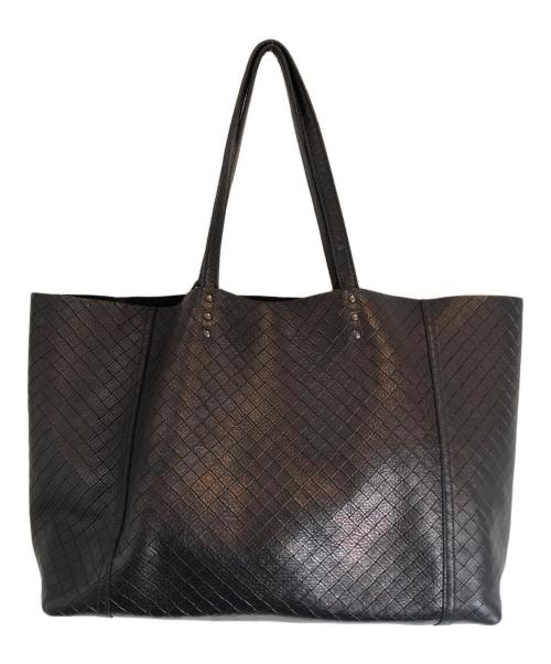 BOTTEGA VENETA（ボッテガベネタ）BOTTEGA VENETA (ボッテガベネタ) レザートートバッグ ブラック サイズ:下記参照の古着・服飾アイテム
