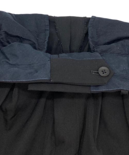 stein（シュタイン）stein (シュタイン) WIDE TAPERED TROUSERS ブラック サイズ:SIZE Sの古着・服飾アイテム