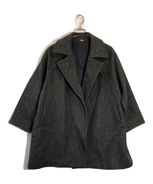 MUSE de Deuxieme Classe（ミューズ ドゥーズィエム クラス）MUSE de Deuxieme Classe (ミューズ ドゥーズィエム クラス) Victorianarrow Half コート グレー サイズ:SIZE Freeの古着・服飾アイテム