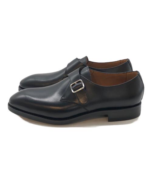 YANKO（ヤンコ）YANKO (ヤンコ) モンクストラップシューズ ブラック サイズ:SIZE 7 1/2の古着・服飾アイテム