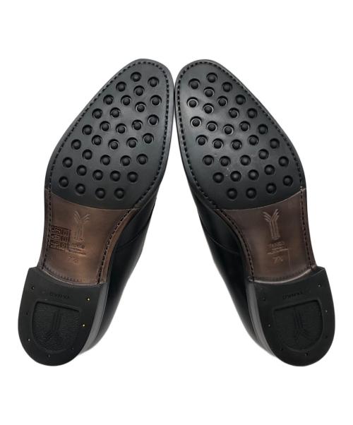 YANKO（ヤンコ）YANKO (ヤンコ) モンクストラップシューズ ブラック サイズ:SIZE 7 1/2の古着・服飾アイテム