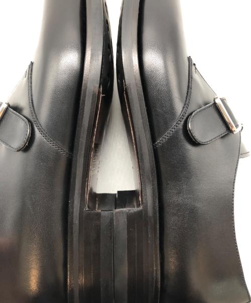 YANKO（ヤンコ）YANKO (ヤンコ) モンクストラップシューズ ブラック サイズ:SIZE 7 1/2の古着・服飾アイテム