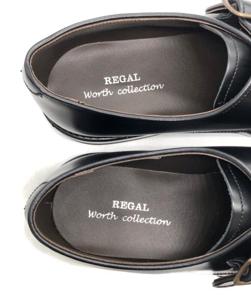 REGAL（リーガル）REGAL (リーガル) モンストラップシューズ ブラック サイズ:SIZE 26.5cm 未使用品の古着・服飾アイテム