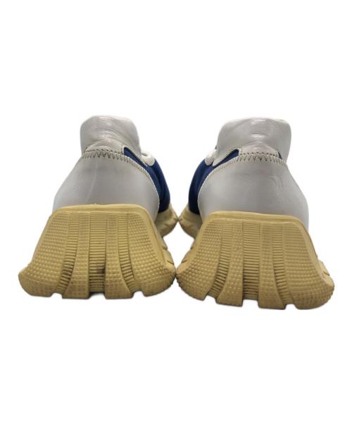 MIU MIU（ミュウミュウ）MIU MIU (ミュウミュウ) キャンバススニーカー ブルー サイズ:36の古着・服飾アイテム