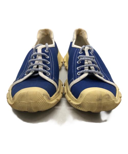 MIU MIU（ミュウミュウ）MIU MIU (ミュウミュウ) キャンバススニーカー ブルー サイズ:36の古着・服飾アイテム