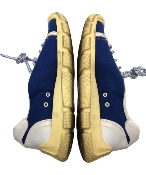 MIU MIU（ミュウミュウ）MIU MIU (ミュウミュウ) キャンバススニーカー ブルー サイズ:36の古着・服飾アイテム