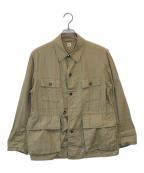 KAPTAIN SUNSHINEキャプテンサンシャイン）の古着「サファリジャケット」｜ベージュ