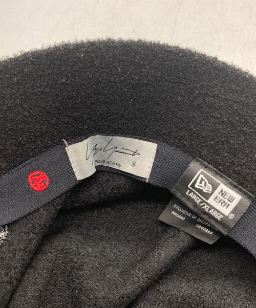 New Era（ニューエラ）New Era (ニューエラ) Yohji Yamamoto pour homme (ヨウジヤマモト プールオム) BUCKET YYFM LPATCH ブラック サイズ:LARGE/XLARGEの古着・服飾アイテム