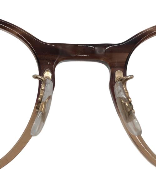 EYEVAN（アイヴァン）EYEVAN (アイヴァン) メガネフレーム ブラウン サイズ:47□21-145の古着・服飾アイテム