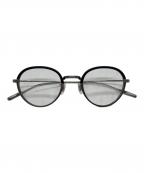 EYEVANアイヴァン）の古着「伊達眼鏡」｜ブラック×シルバー