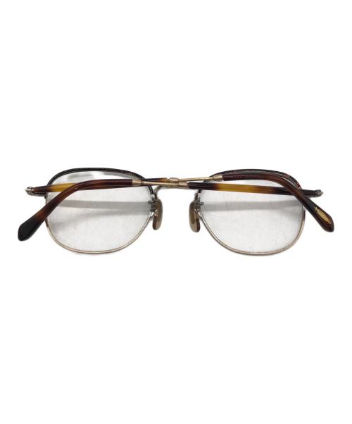 OLIVER PEOPLES（オリバーピープルズ）OLIVER PEOPLES (オリバーピープルズ) メガネフレーム ブラウン サイズ:47□21-145の古着・服飾アイテム