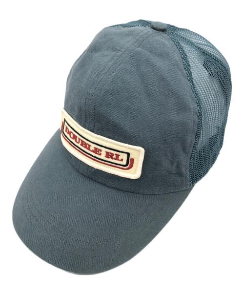 RRL（ダブルアールエル）RRL (ダブルアールエル) ロゴパッチトラッカーキャップ グリーン サイズ:下記参照の古着・服飾アイテム