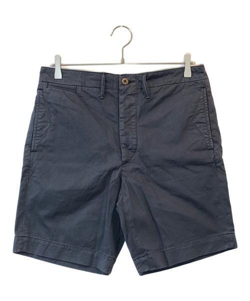 RRL（ダブルアールエル）RRL (ダブルアールエル) コットンツイルショートパンツ ネイビー サイズ:SIZE 30の古着・服飾アイテム