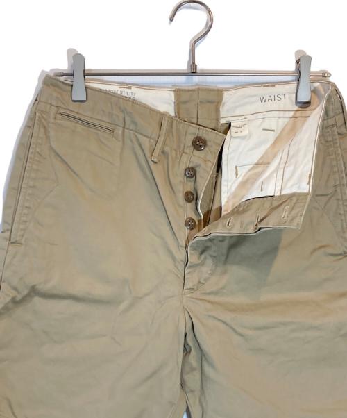 RRL（ダブルアールエル）RRL (ダブルアールエル) MILITARY RT HAND TWILLショートパンツ ベージュ サイズ:SIZE 30の古着・服飾アイテム