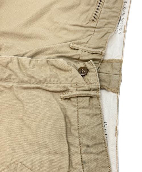 RRL（ダブルアールエル）RRL (ダブルアールエル) MILITARY RT HAND TWILLショートパンツ ベージュ サイズ:SIZE 30の古着・服飾アイテム