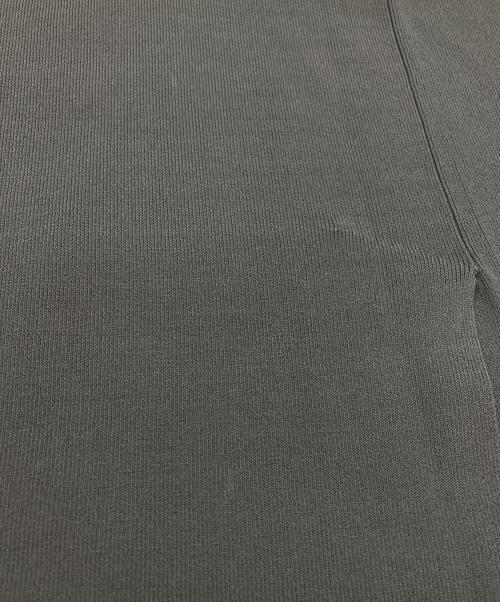 DES PRES（デ プレ）DES PRES (デ プレ) マットレーヨンストレッチ Iラインスカート ネイビー サイズ:SIZE Freeの古着・服飾アイテム