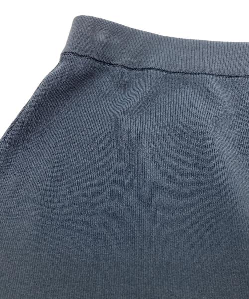 DES PRES（デ プレ）DES PRES (デ プレ) マットレーヨンストレッチ Iラインスカート ネイビー サイズ:SIZE Freeの古着・服飾アイテム