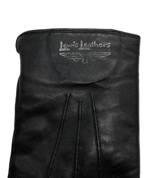 Lewis Leathers（ルイスレザース）Lewis Leathers (ルイスレザース) レザーグローブ ブラックの古着・服飾アイテム
