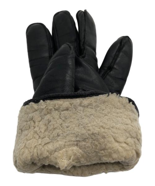 Lewis Leathers（ルイスレザース）Lewis Leathers (ルイスレザース) レザーグローブ ブラックの古着・服飾アイテム