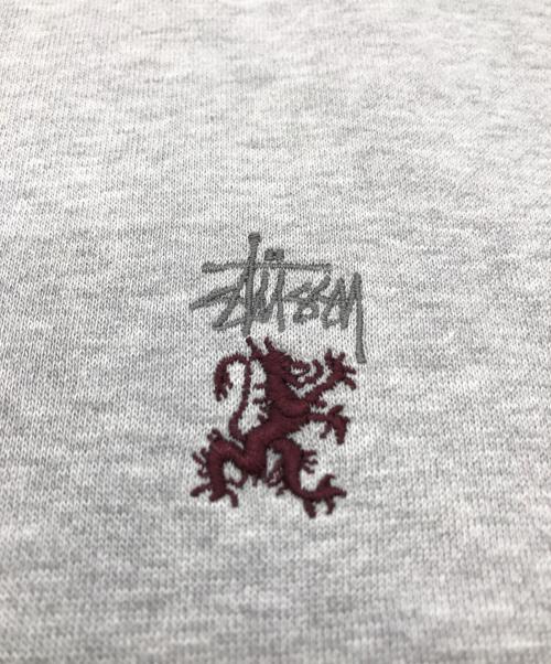 stussy（ステューシー）stussy (ステューシー) バイカラースウェット グレー×ブルー サイズ:SIZE Sの古着・服飾アイテム