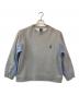 stussy（ステューシー）の古着「バイカラースウェット」｜グレー×ブルー