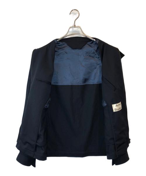 Acne studios（アクネ ストゥディオス）Acne studios (アクネ ストゥディオス) BRETT WOOL SS15 ネイビー サイズ:SIZE 48の古着・服飾アイテム