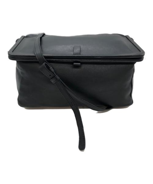 MM6 Maison Margiela（エムエムシックスメゾンマルジェラ）MM6 Maison Margiela (エムエムシックスメゾンマルジェラ) 2WAYレザーショルダーバッグ ブラック サイズ:下記参照の古着・服飾アイテム