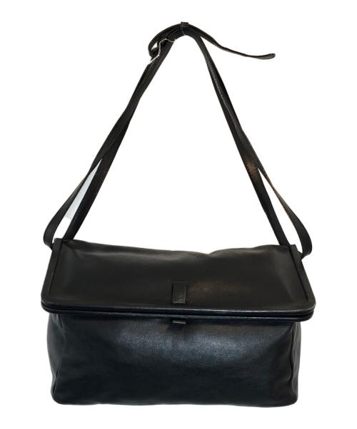 MM6 Maison Margiela（エムエムシックスメゾンマルジェラ）MM6 Maison Margiela (エムエムシックスメゾンマルジェラ) 2WAYレザーショルダーバッグ ブラック サイズ:下記参照の古着・服飾アイテム