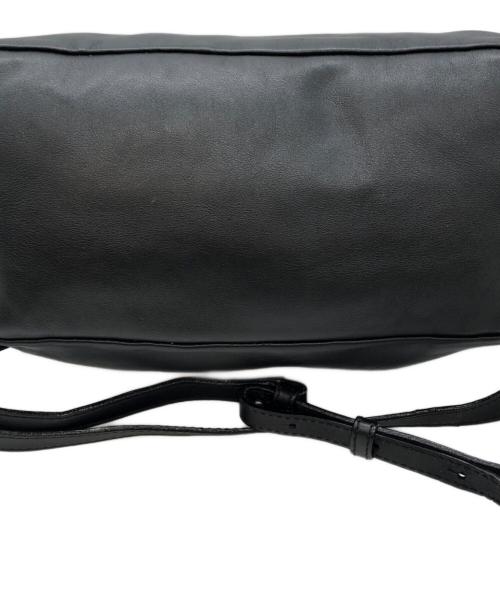 MM6 Maison Margiela（エムエムシックスメゾンマルジェラ）MM6 Maison Margiela (エムエムシックスメゾンマルジェラ) 2WAYレザーショルダーバッグ ブラック サイズ:下記参照の古着・服飾アイテム