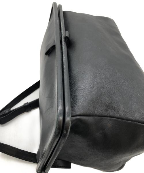 MM6 Maison Margiela（エムエムシックスメゾンマルジェラ）MM6 Maison Margiela (エムエムシックスメゾンマルジェラ) 2WAYレザーショルダーバッグ ブラック サイズ:下記参照の古着・服飾アイテム