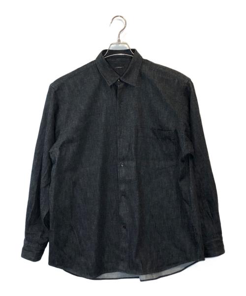 COMOLI（コモリ）COMOLI (コモリ) デニムコモリシャツ ブラック サイズ:SIZE 2の古着・服飾アイテム