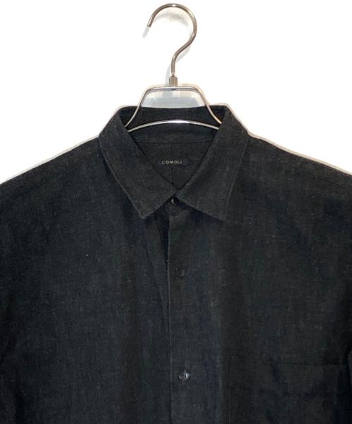 COMOLI（コモリ）COMOLI (コモリ) デニムコモリシャツ ブラック サイズ:SIZE 2の古着・服飾アイテム