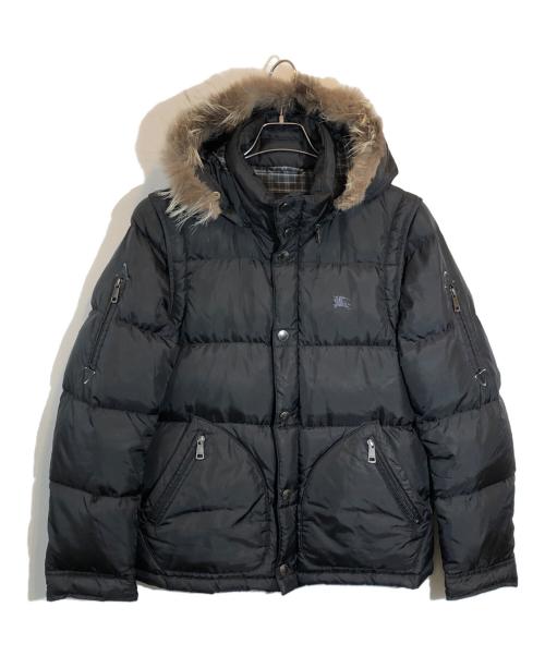 BURBERRY BLACK LABEL（バーバリーブラックレーベル）BURBERRY BLACK LABEL (バーバリーブラックレーベル) ダウンジャケット ブラック サイズ:SIZE Mの古着・服飾アイテム
